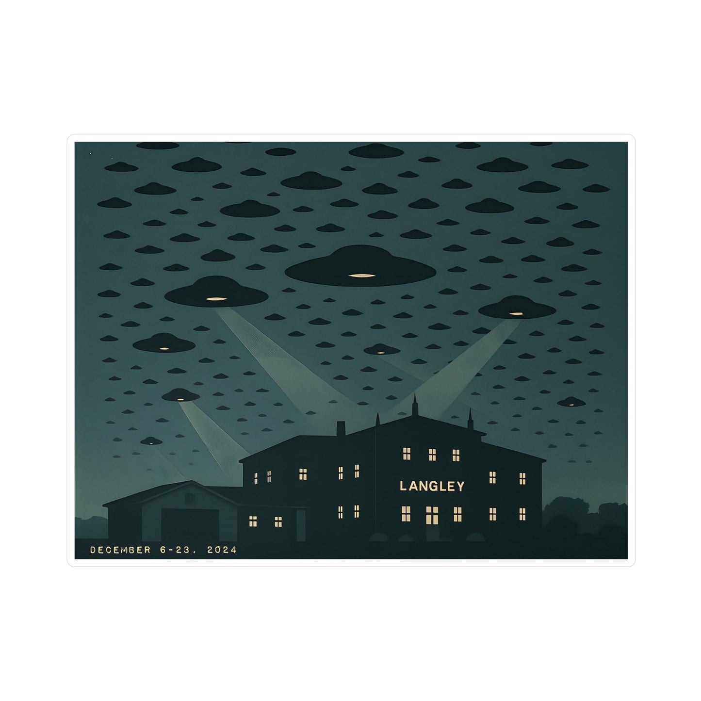 Langley AFB — Vinyl Sticker