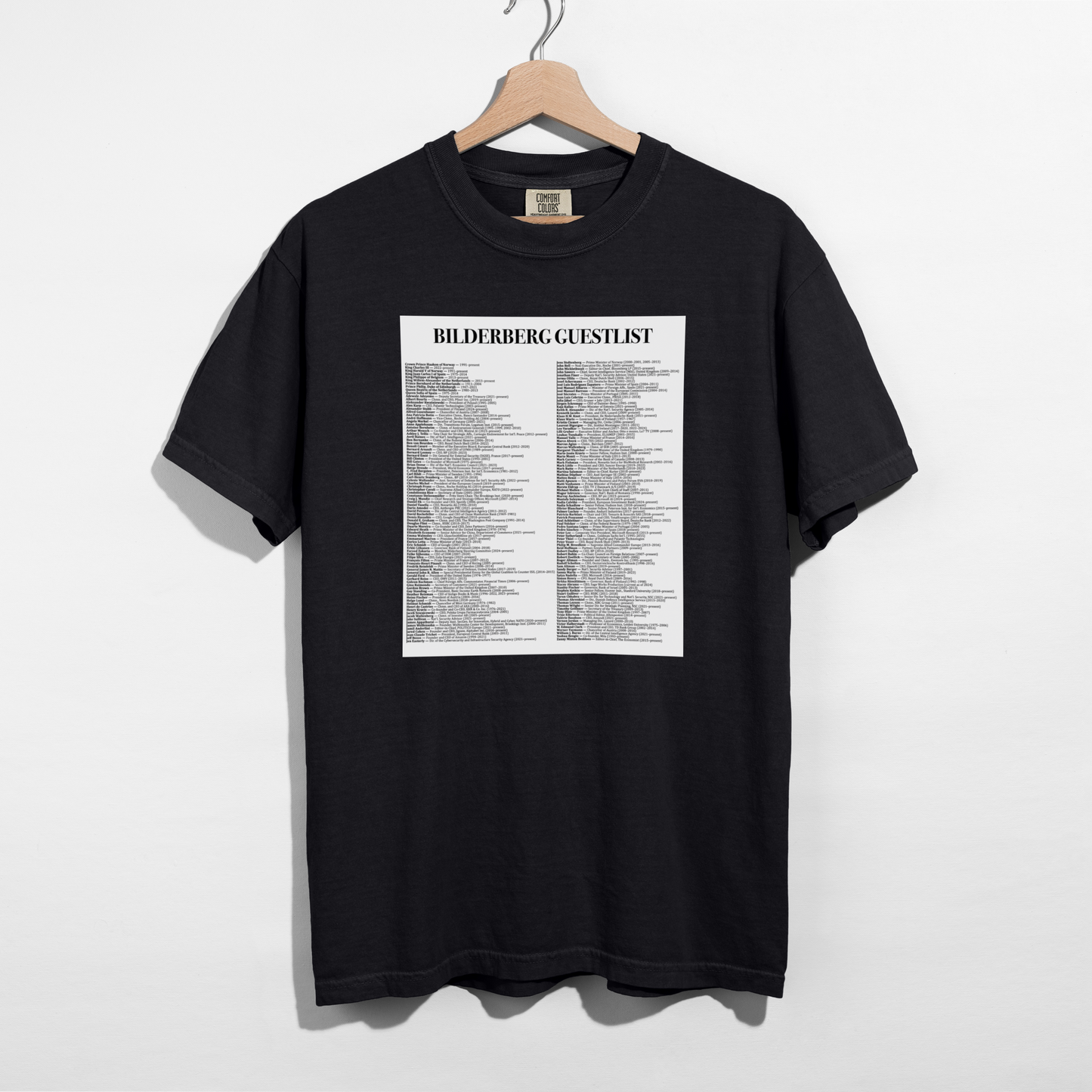 The Real Guest List — Pure Cotton Tee