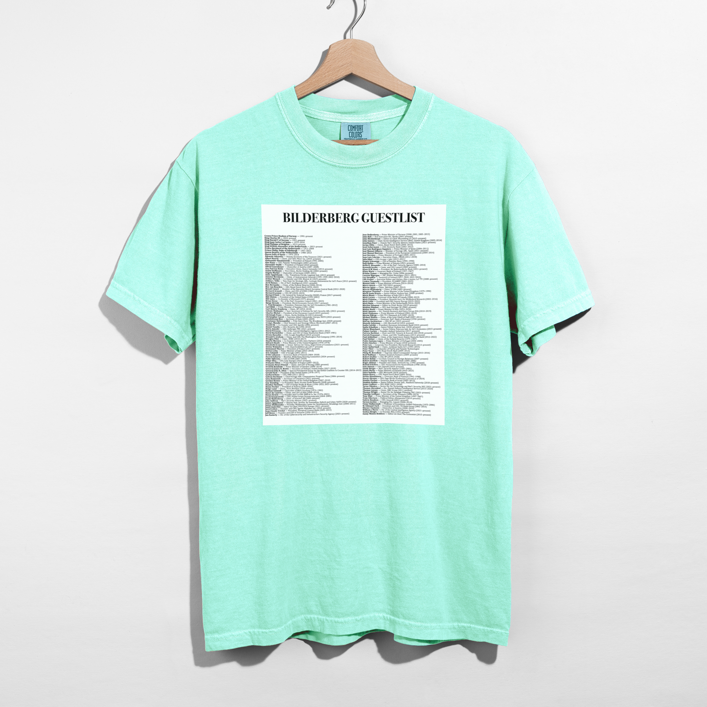 The Real Guest List — Pure Cotton Tee