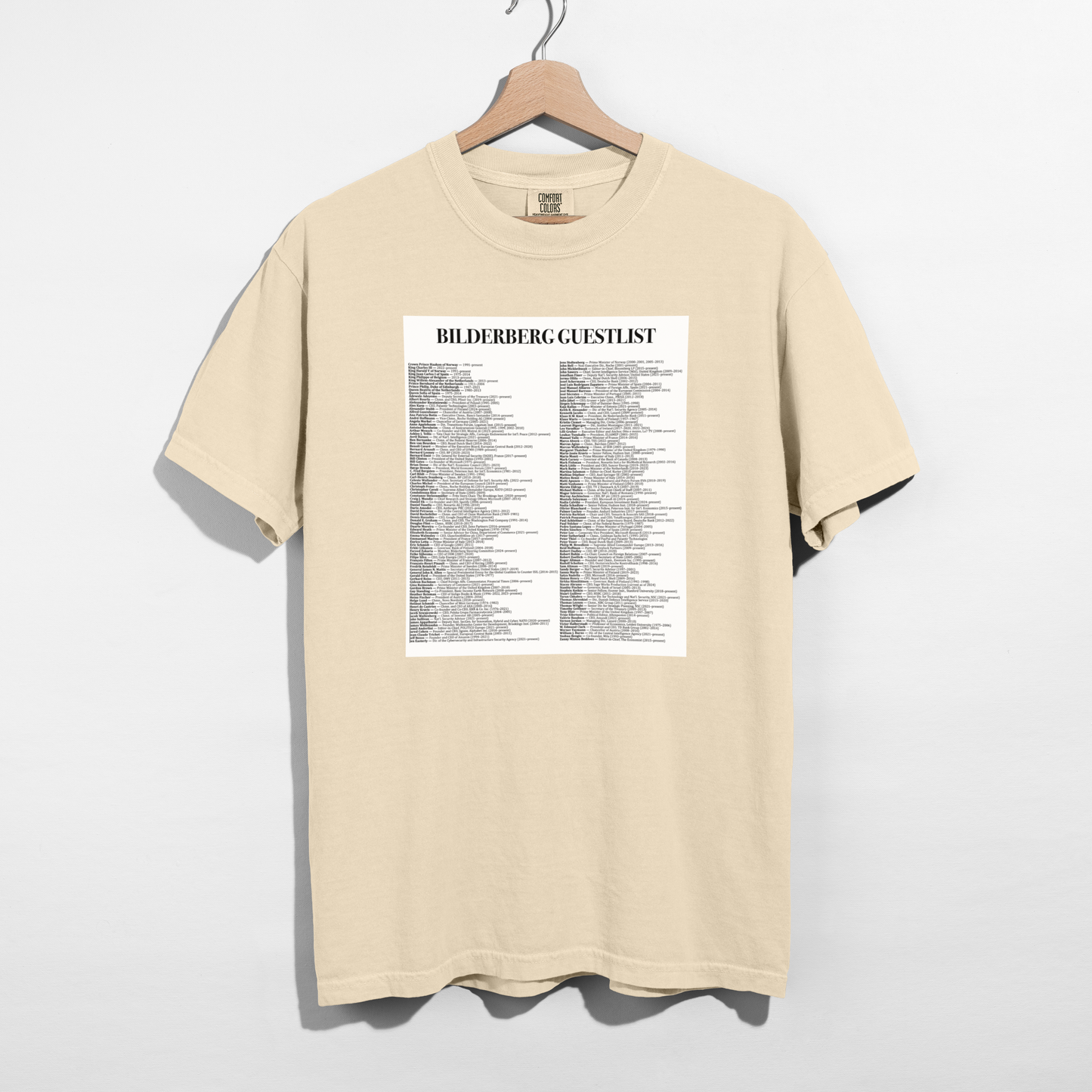 The Real Guest List — Pure Cotton Tee