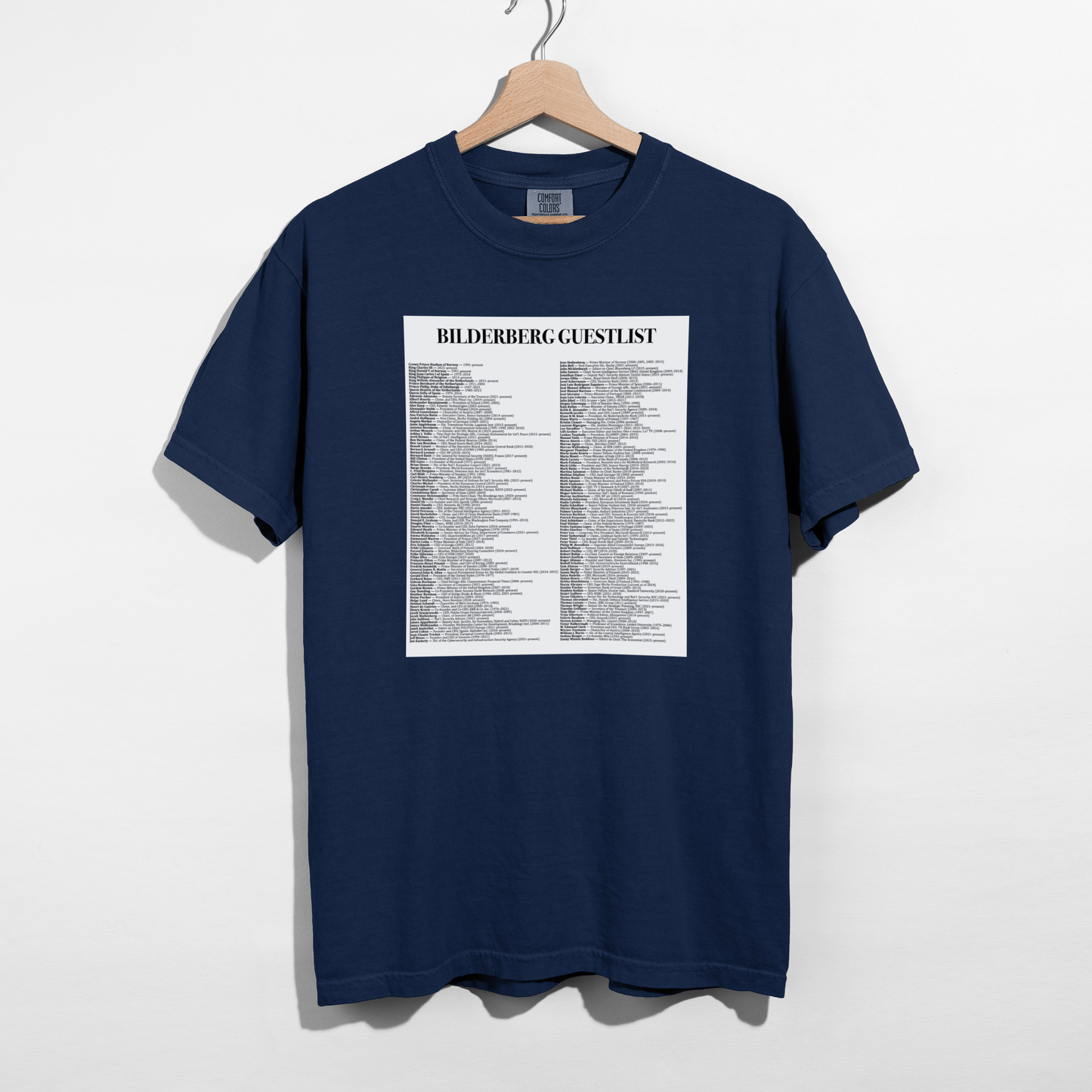 The Real Guest List — Pure Cotton Tee
