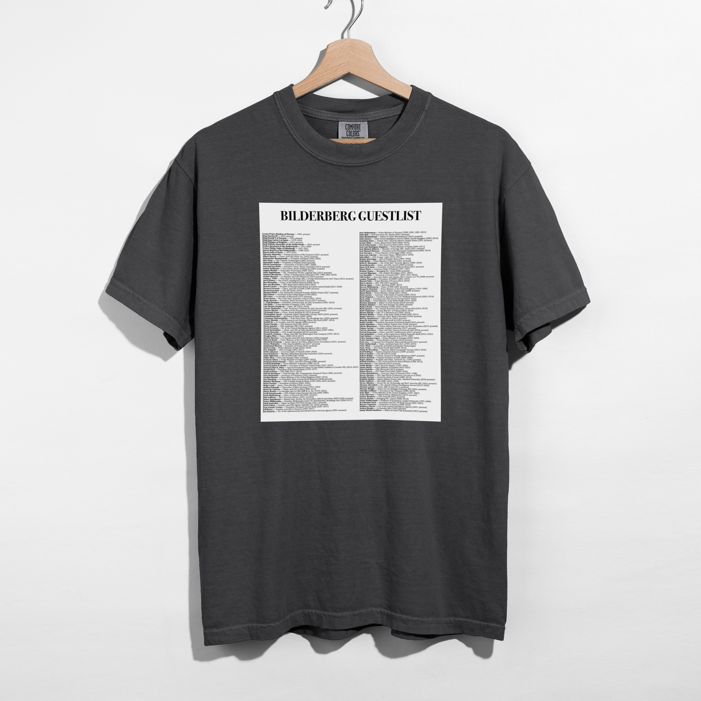 The Real Guest List — Pure Cotton Tee