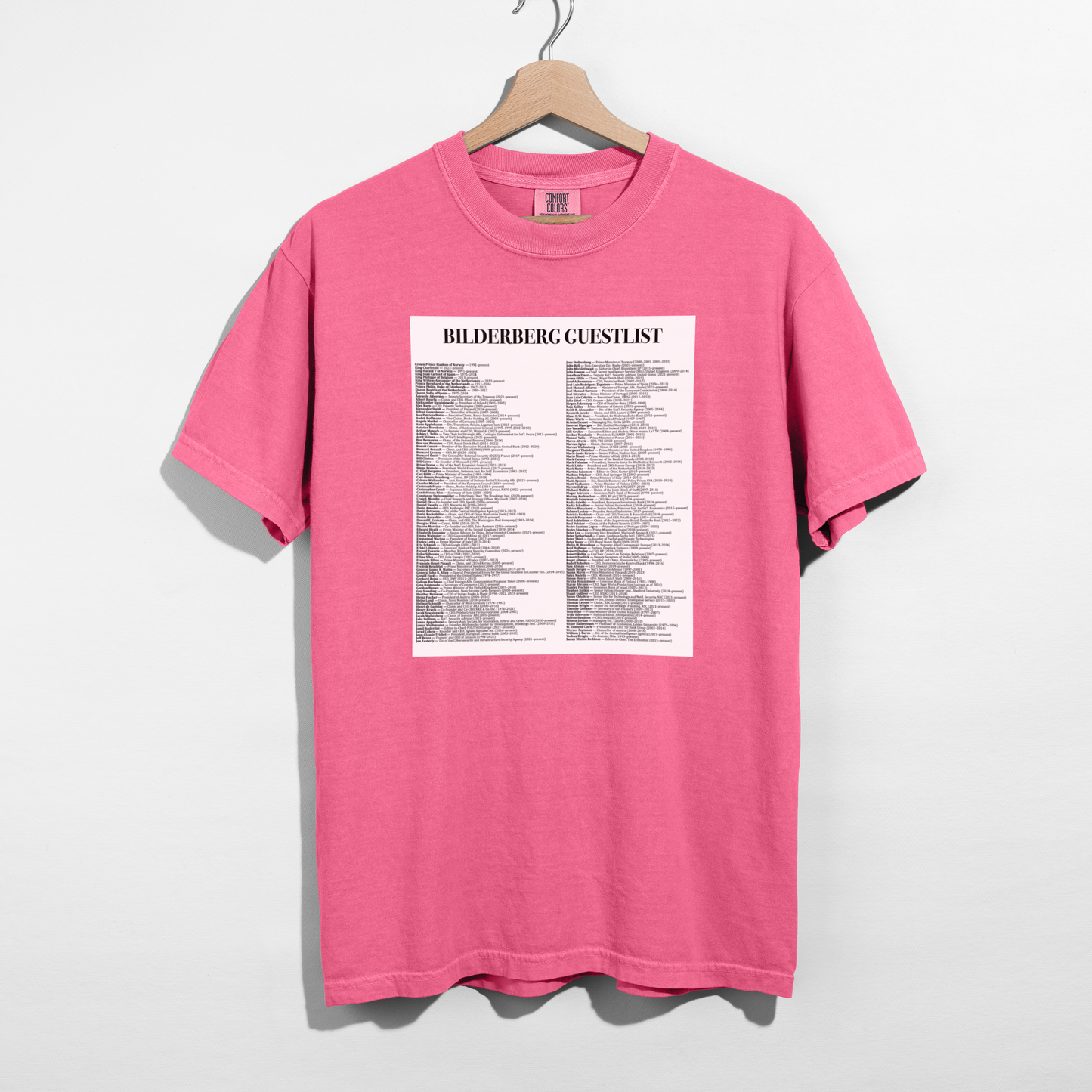 The Real Guest List — Pure Cotton Tee