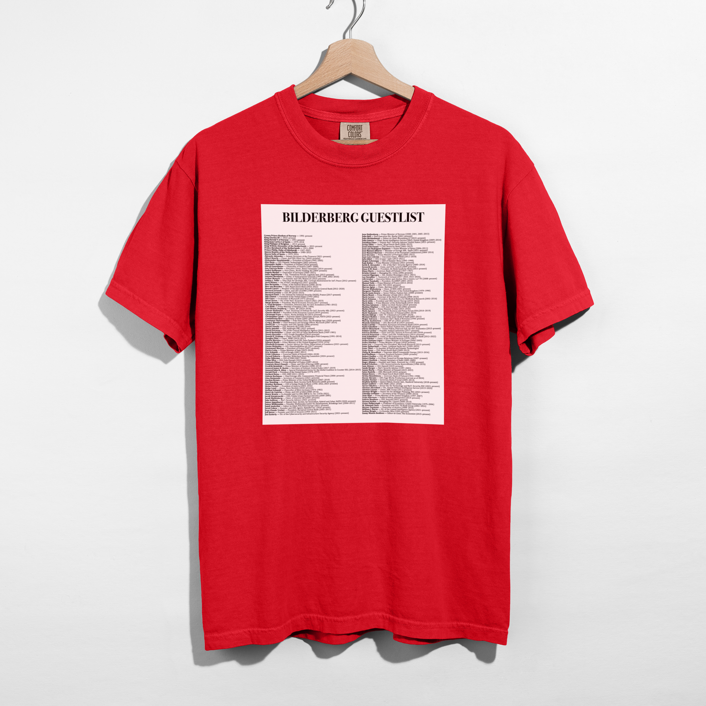 The Real Guest List — Pure Cotton Tee