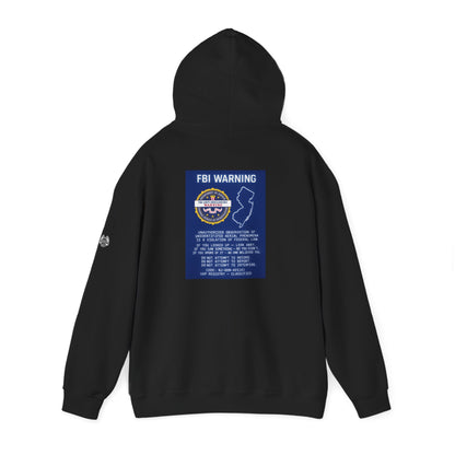 FBI WARNING (NJ EDITION) — Standard Issue Hoodie