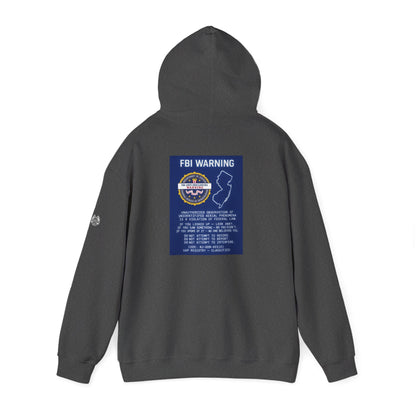FBI WARNING (NJ EDITION) — Standard Issue Hoodie