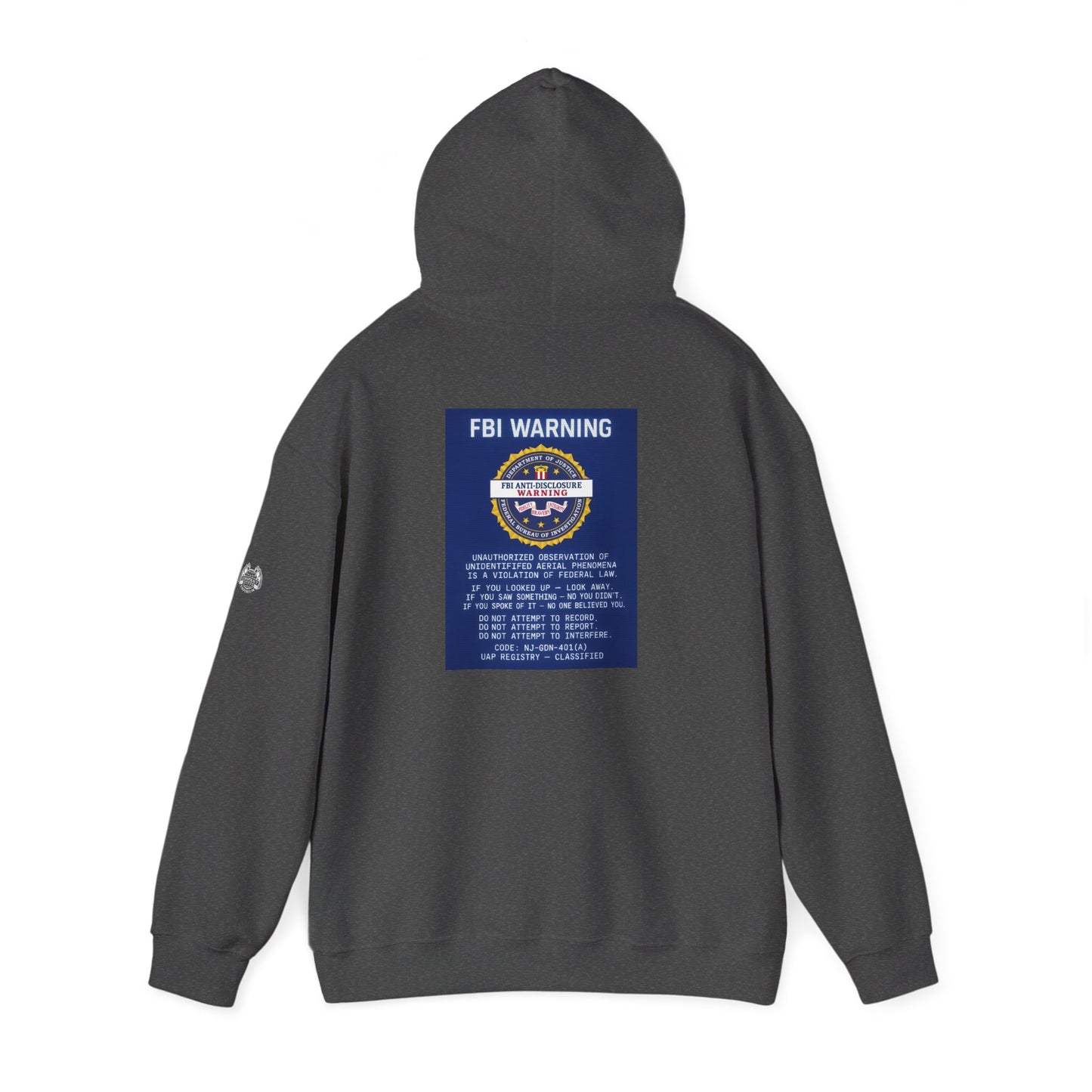 FBI WARNING — Standard Issue Hoodie
