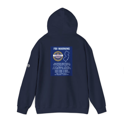 FBI WARNING (NJ EDITION) — Standard Issue Hoodie