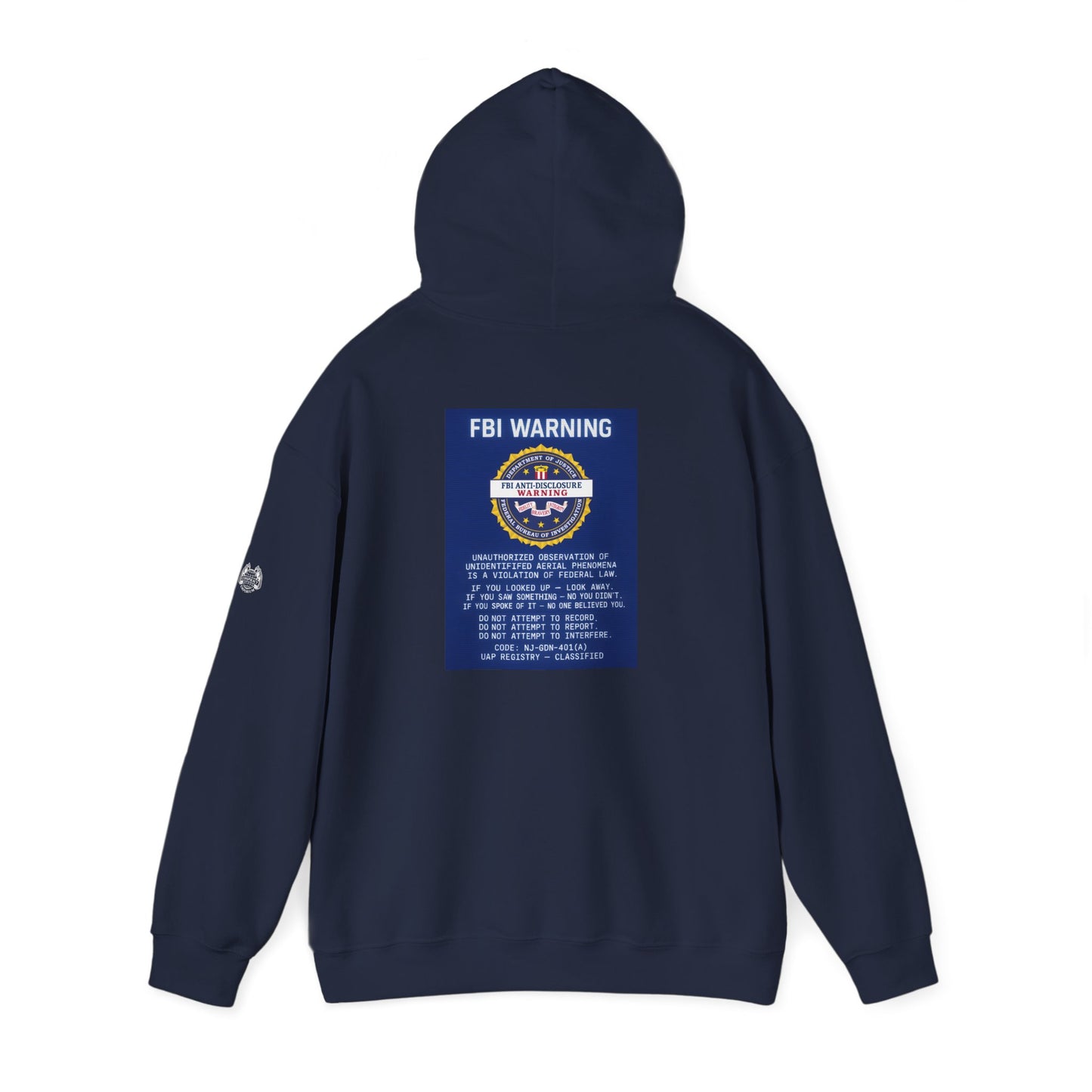 FBI WARNING — Standard Issue Hoodie