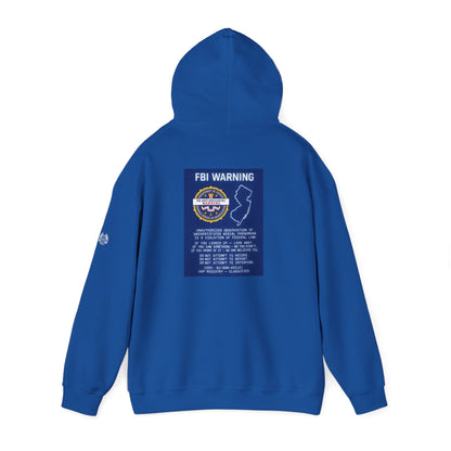 FBI WARNING (NJ EDITION) — Standard Issue Hoodie
