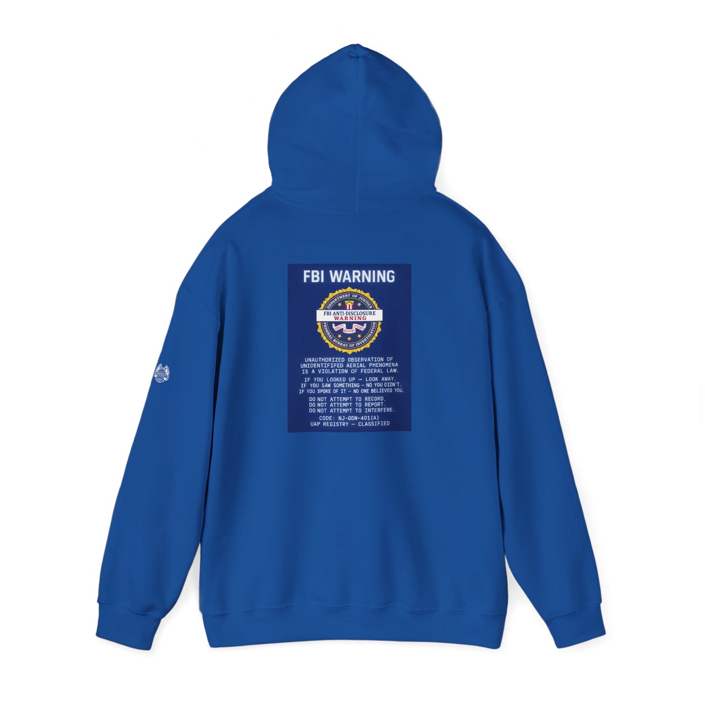FBI WARNING — Standard Issue Hoodie