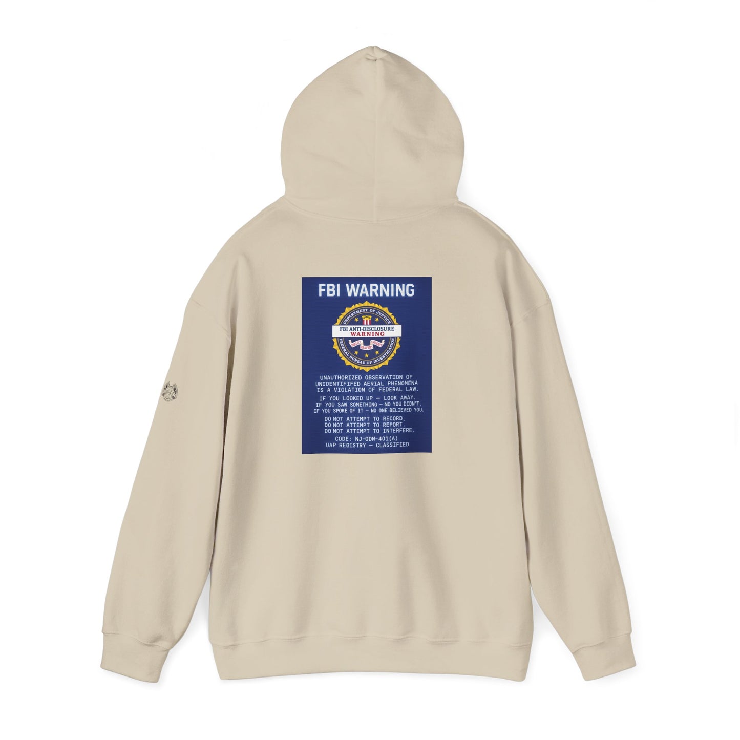 FBI WARNING — Standard Issue Hoodie