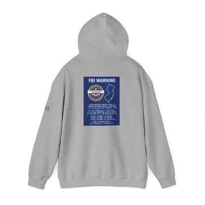 FBI WARNING (NJ EDITION) — Standard Issue Hoodie