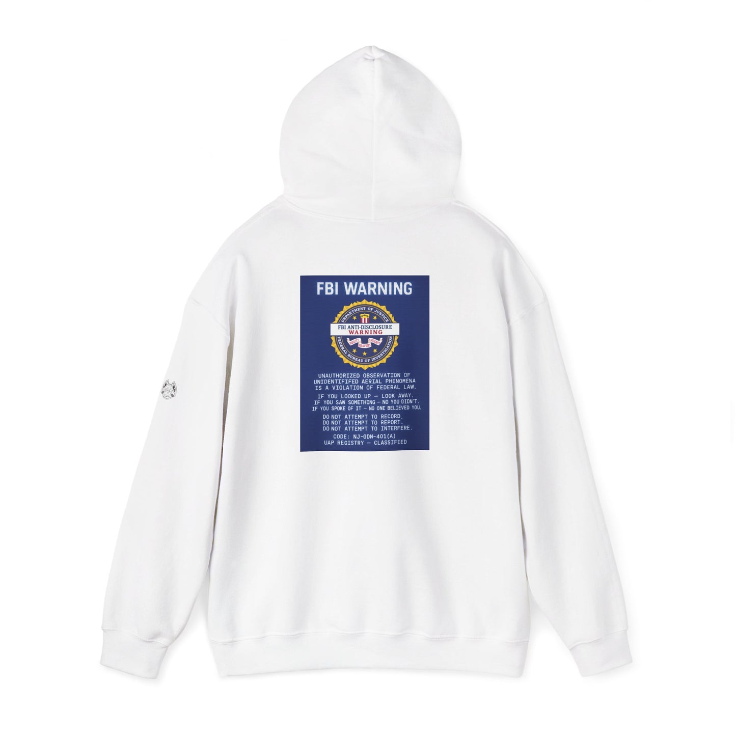 FBI WARNING — Standard Issue Hoodie