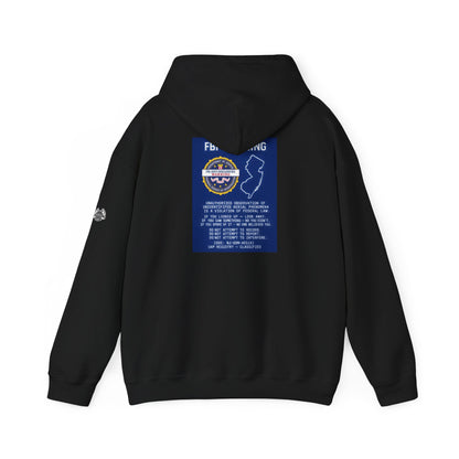 FBI WARNING (NJ EDITION) — Standard Issue Hoodie
