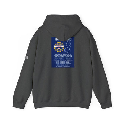 FBI WARNING (NJ EDITION) — Standard Issue Hoodie