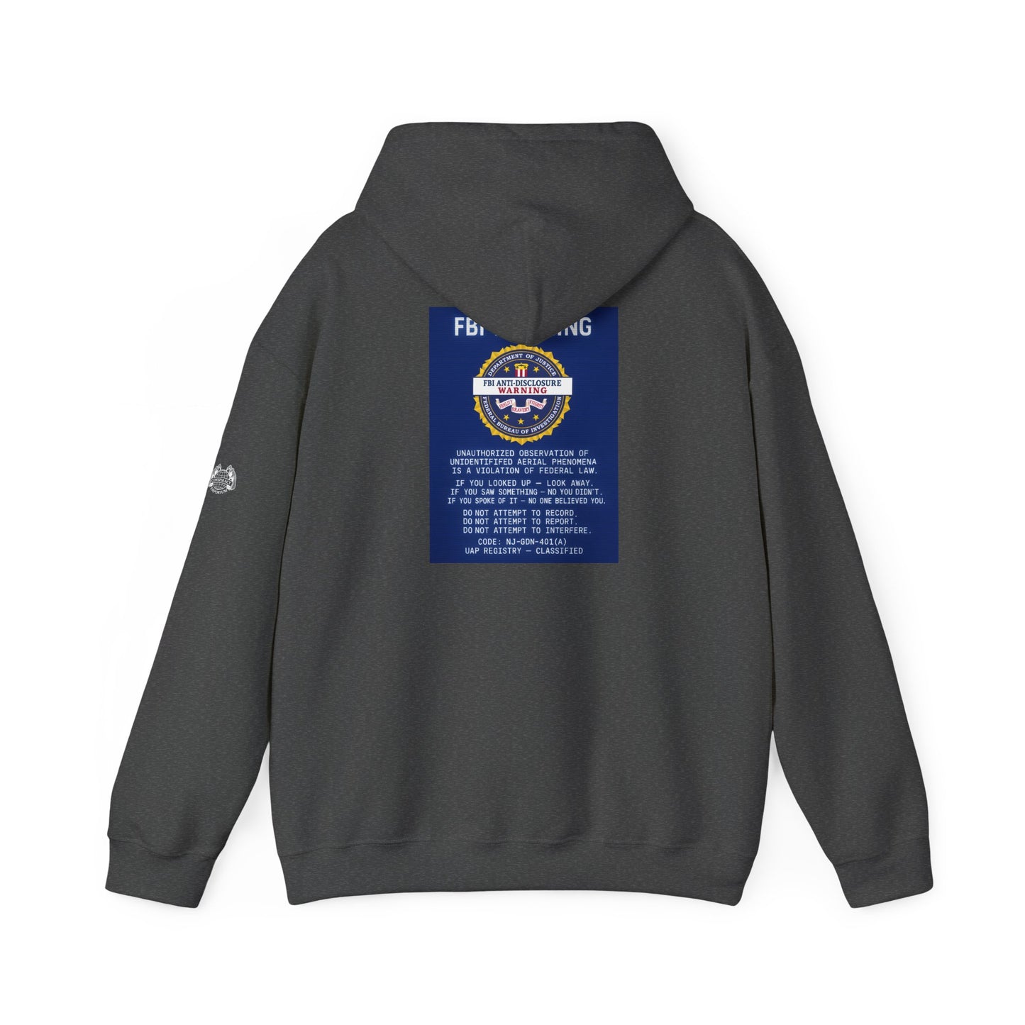 FBI WARNING — Standard Issue Hoodie