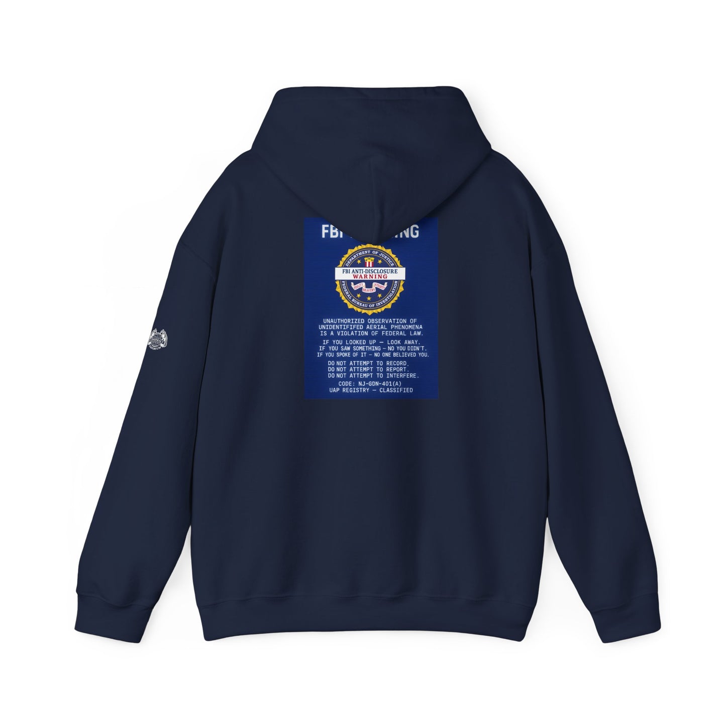 FBI WARNING — Standard Issue Hoodie