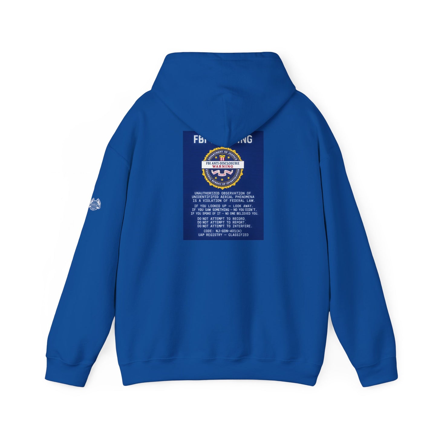 FBI WARNING — Standard Issue Hoodie