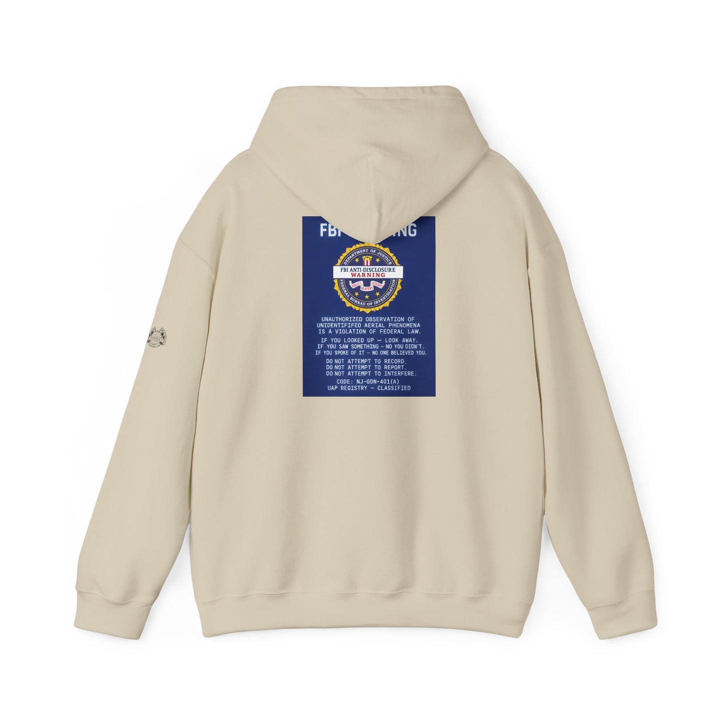 FBI WARNING — Standard Issue Hoodie