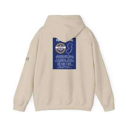 FBI WARNING (NJ EDITION) — Standard Issue Hoodie