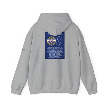 FBI WARNING (NJ EDITION) — Standard Issue Hoodie