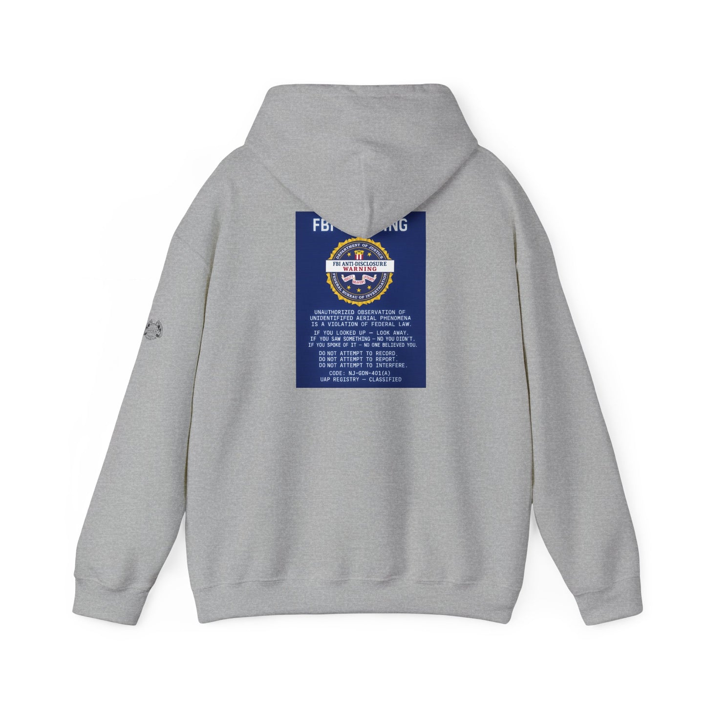 FBI WARNING — Standard Issue Hoodie