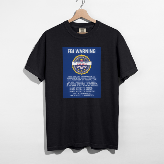 FBI WARNING — Pure Cotton Tee