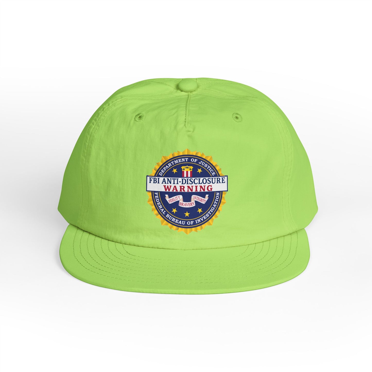 FBI WARNING (Shield) — Snapback