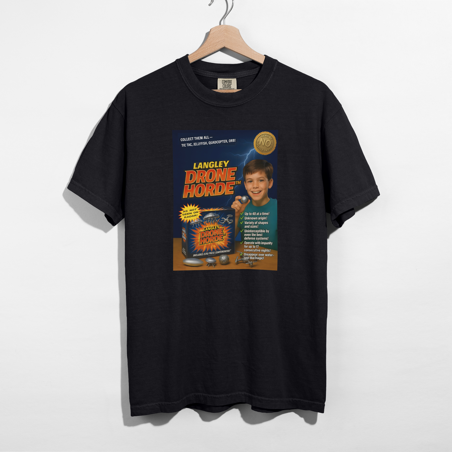 Langley Drone Horde™️ — Pure Cotton Tee