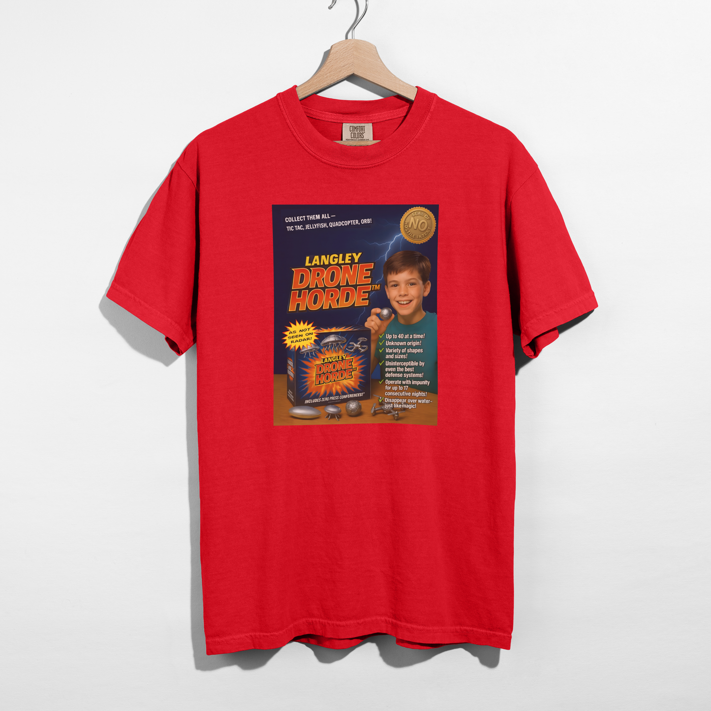 Langley Drone Horde™️ — Pure Cotton Tee