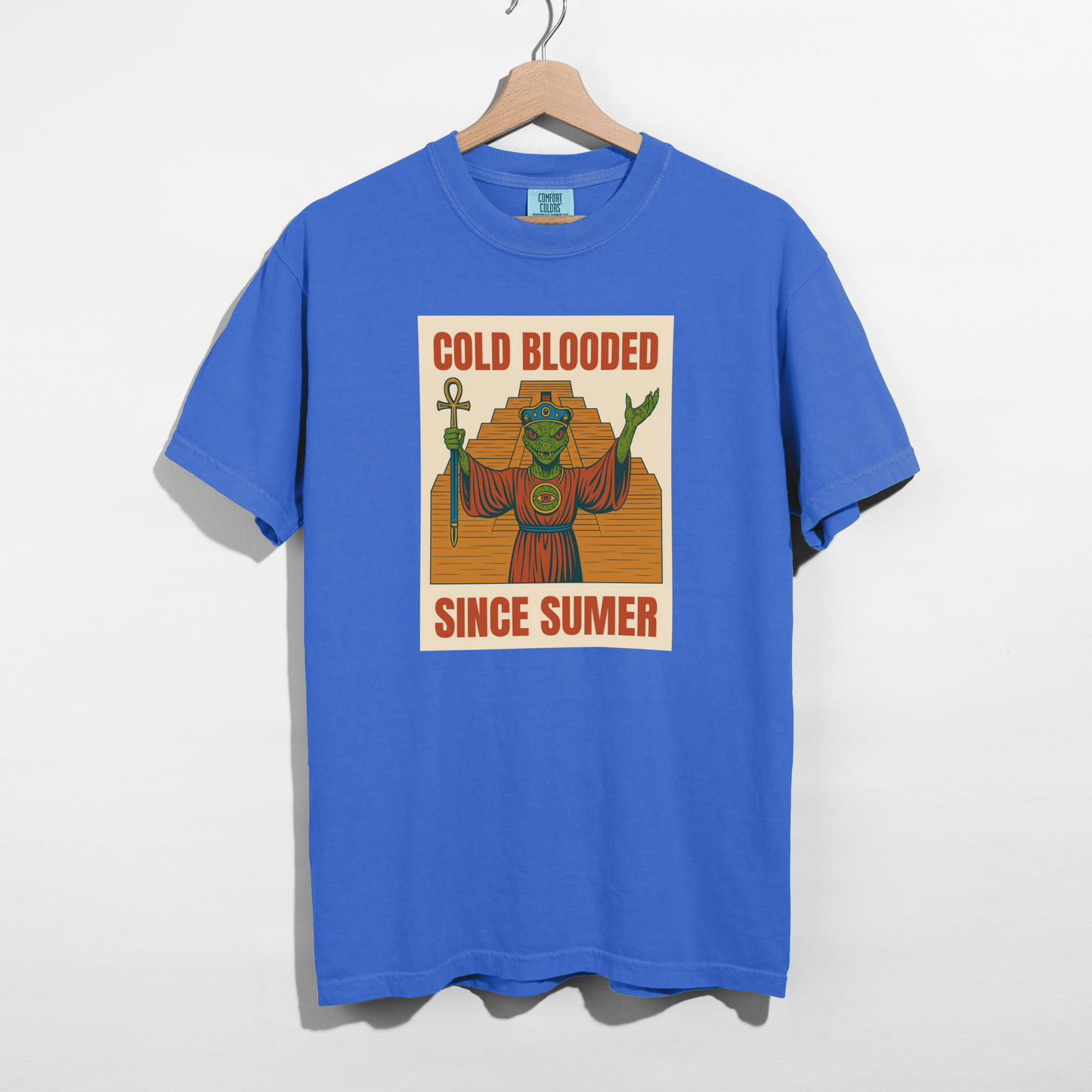 Cold Blooded Since Sumer — Pure Cotton Tee