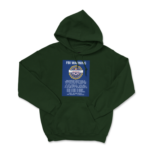 FBI WARNING — Field Protocol Hoodie
