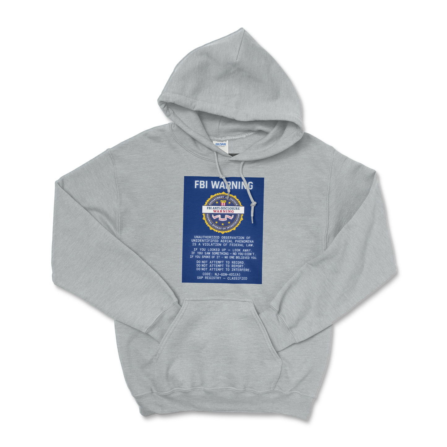 FBI WARNING — Field Protocol Hoodie
