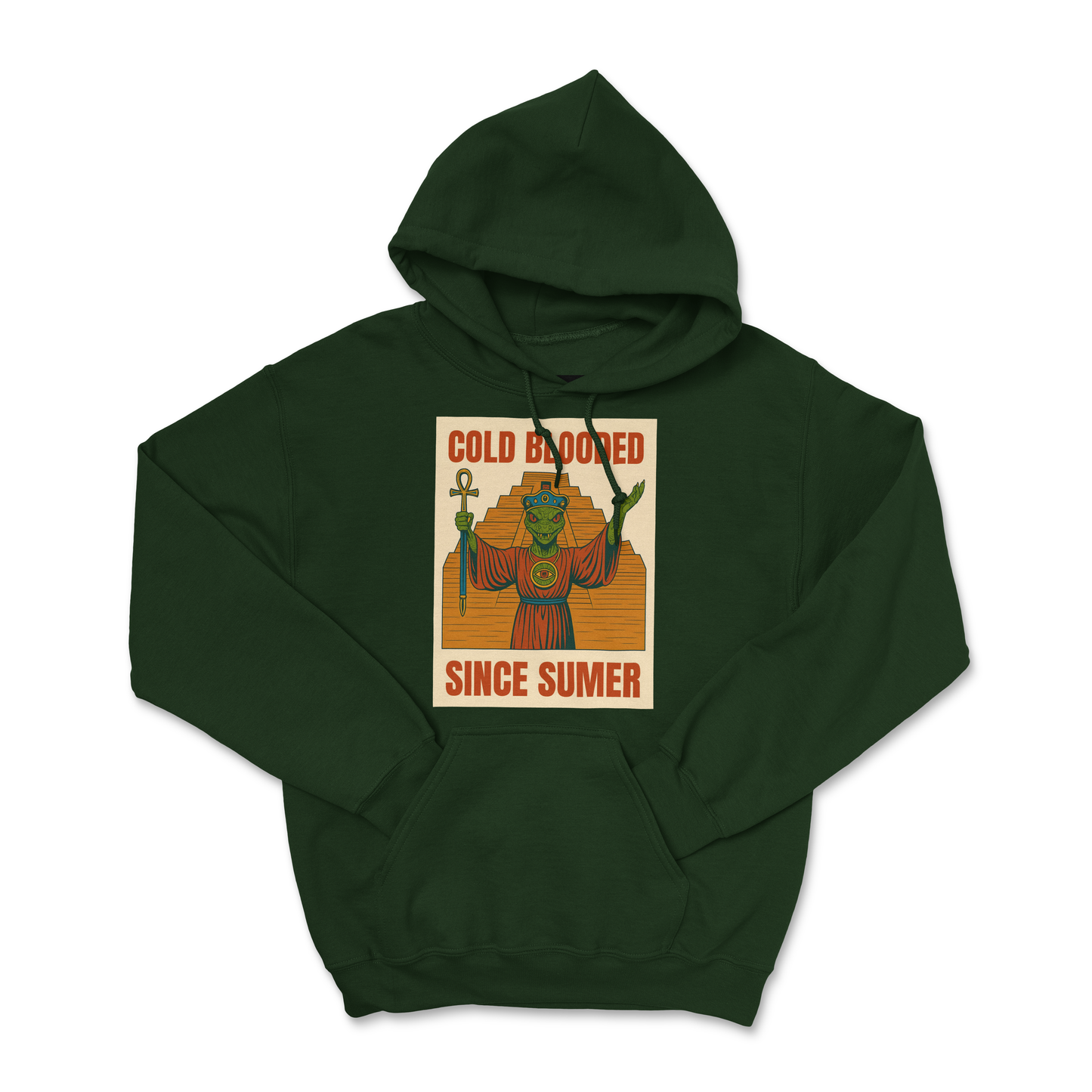 Cold Blooded Since Sumer — Field Protocol Hoodie