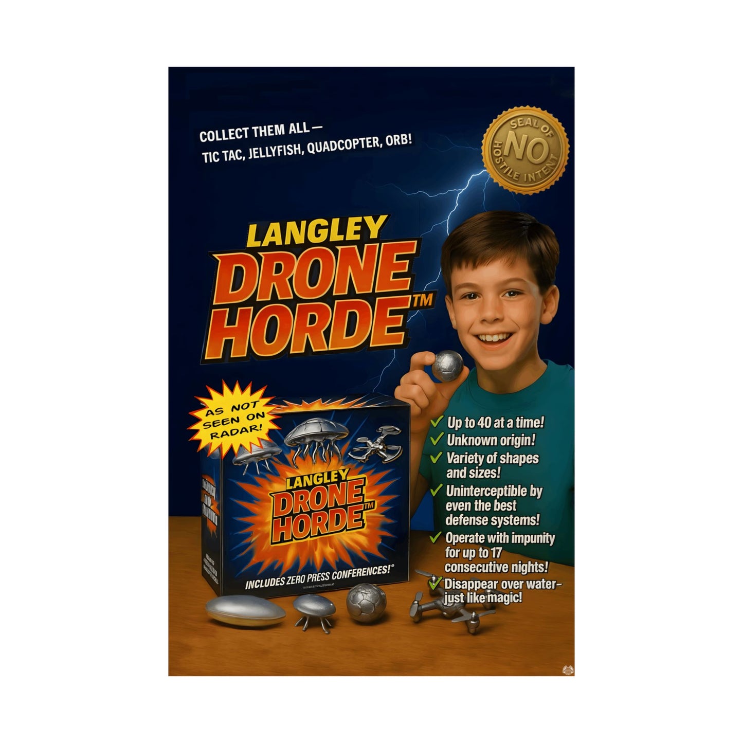 Langley Drone Horde™️ — Poster