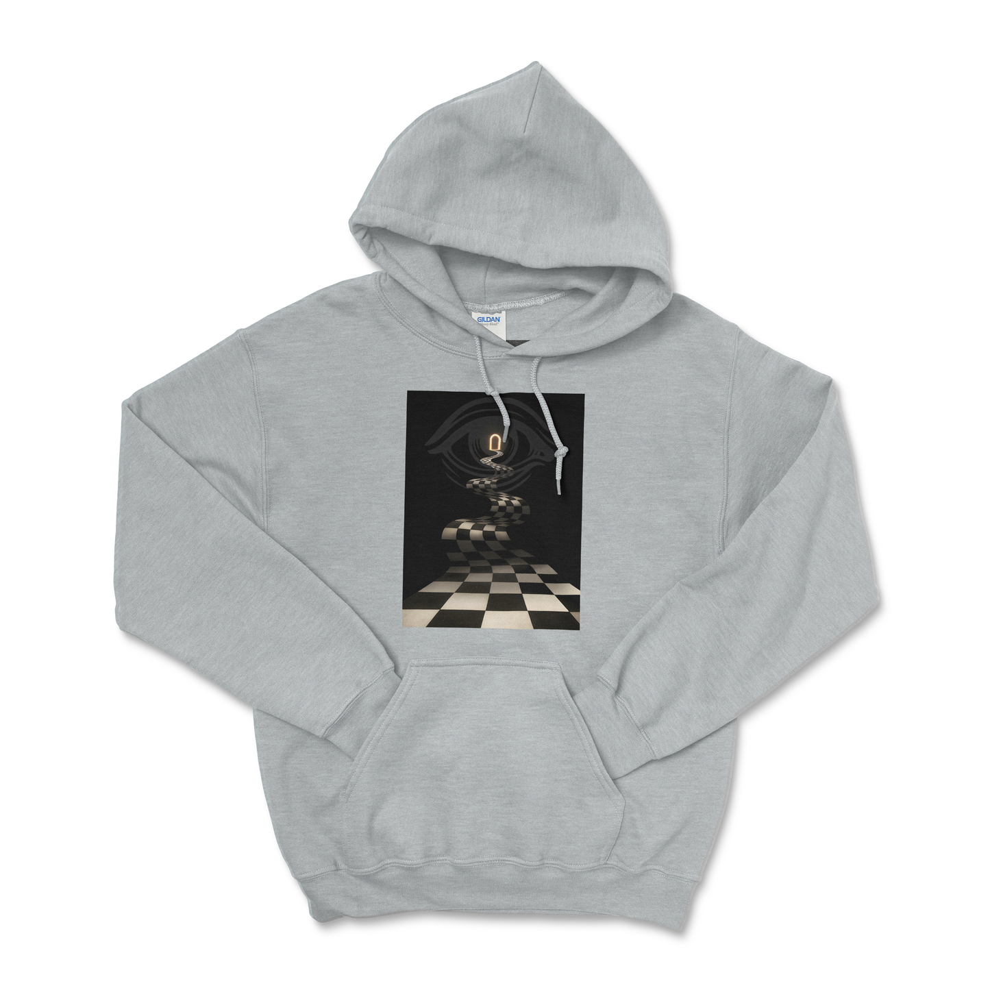 Chequered Path — Field Protocol Hoodie