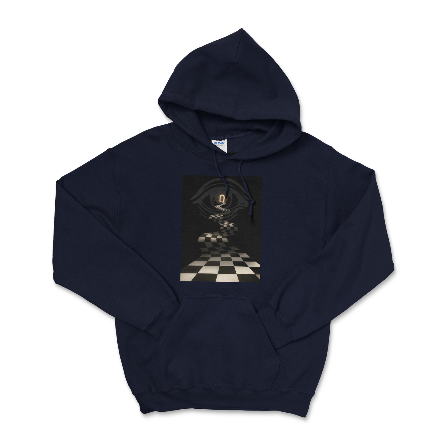 Chequered Path — Field Protocol Hoodie