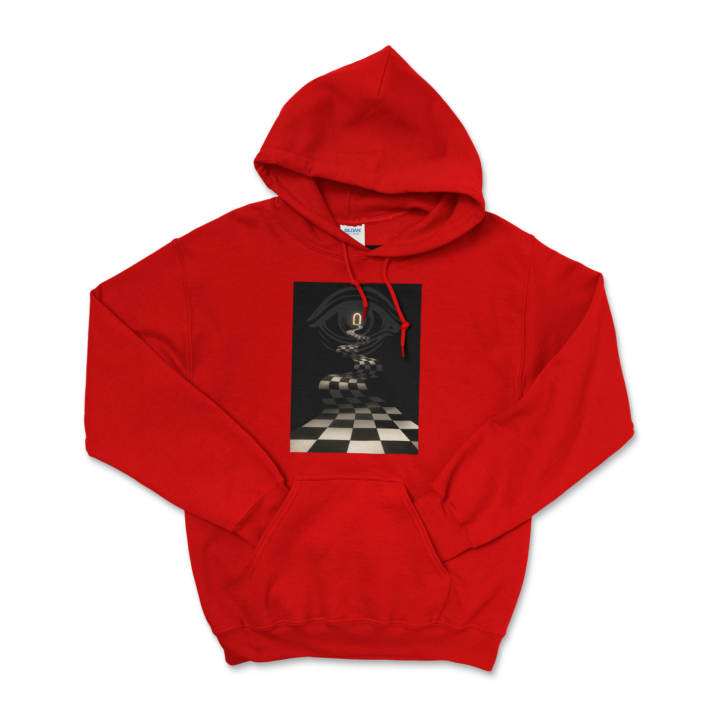 Chequered Path — Field Protocol Hoodie