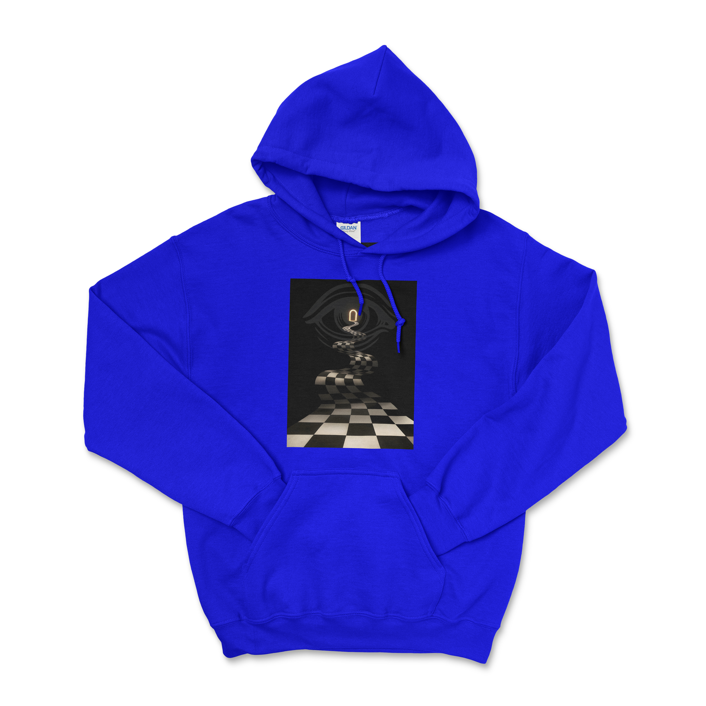Chequered Path — Field Protocol Hoodie